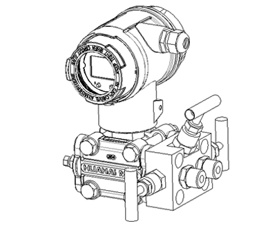 智能压力变送器一体化三阀组连接